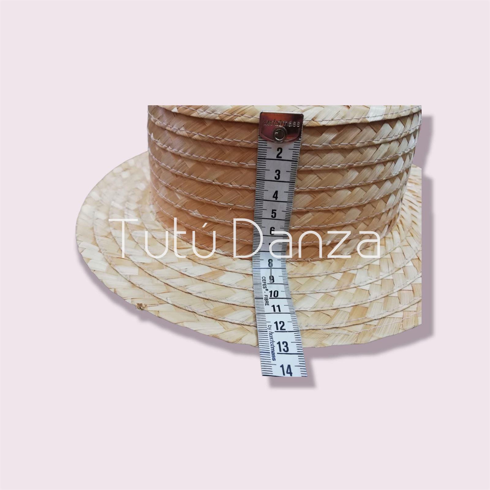 Sombrero paja trenzada - Imagen 3